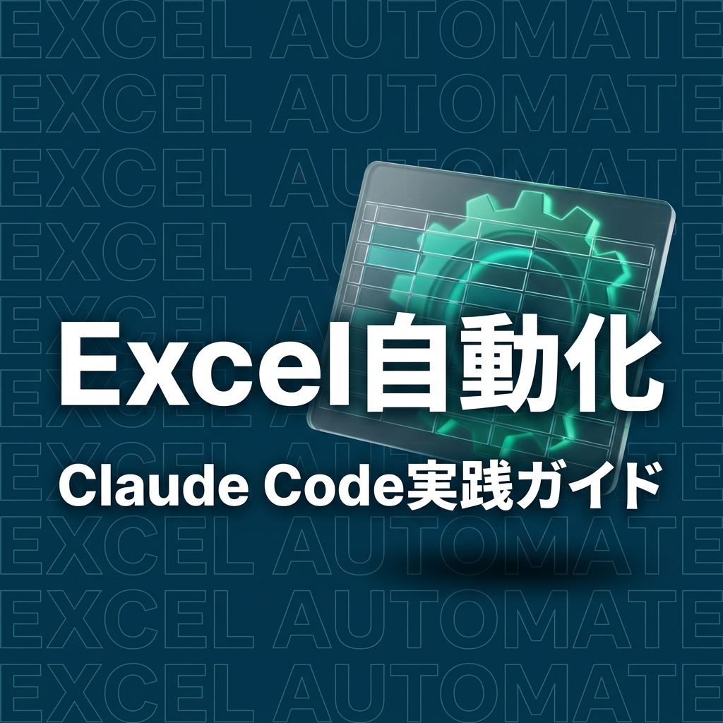 Claude Code × Excel｜データ処理を10倍速にする方法【2026年版】