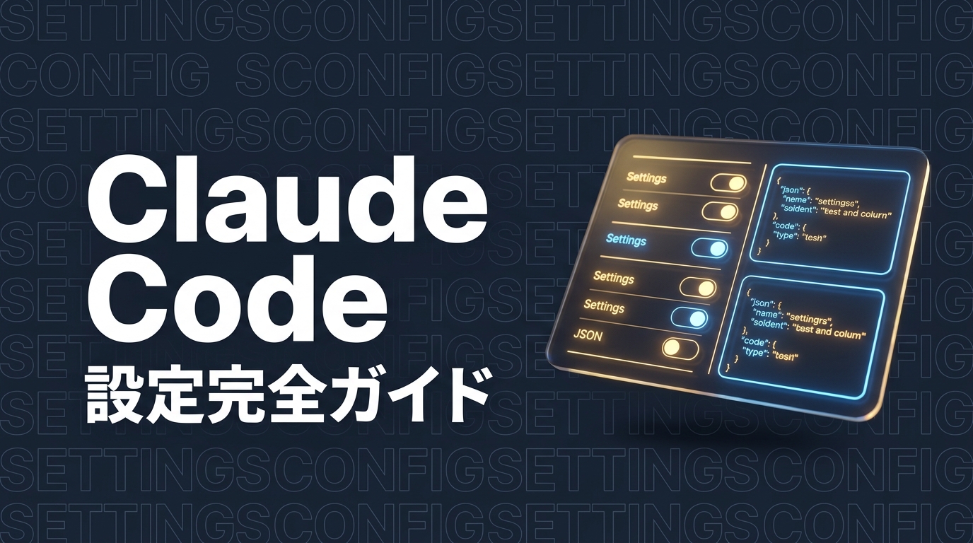 Claude Code 設定完全ガイド｜settings.json・permissions【2026年版】