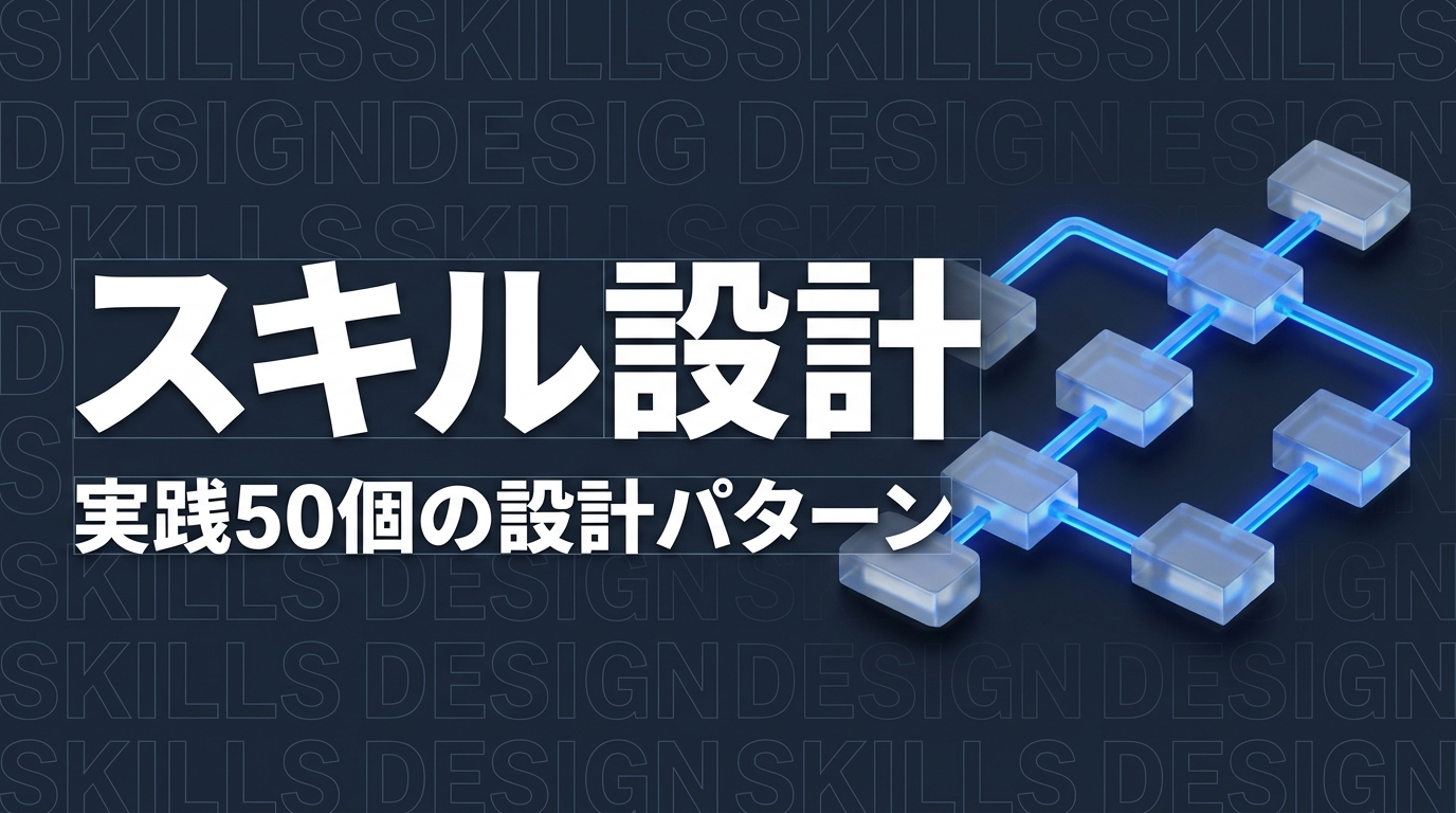 Claude Code Skills 作り方のイメージ画像