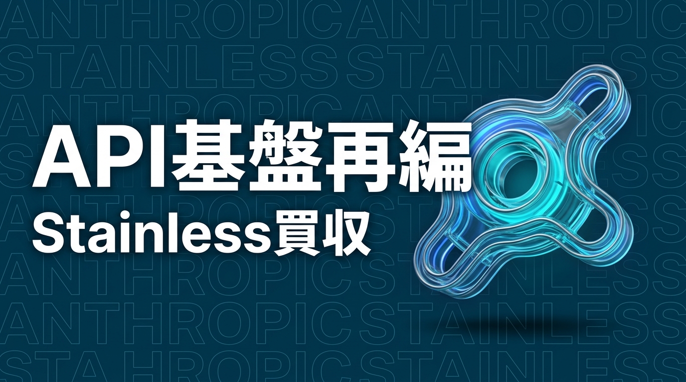 AnthropicがStainless買収、企業のAI開発体制に起きる3つの変化