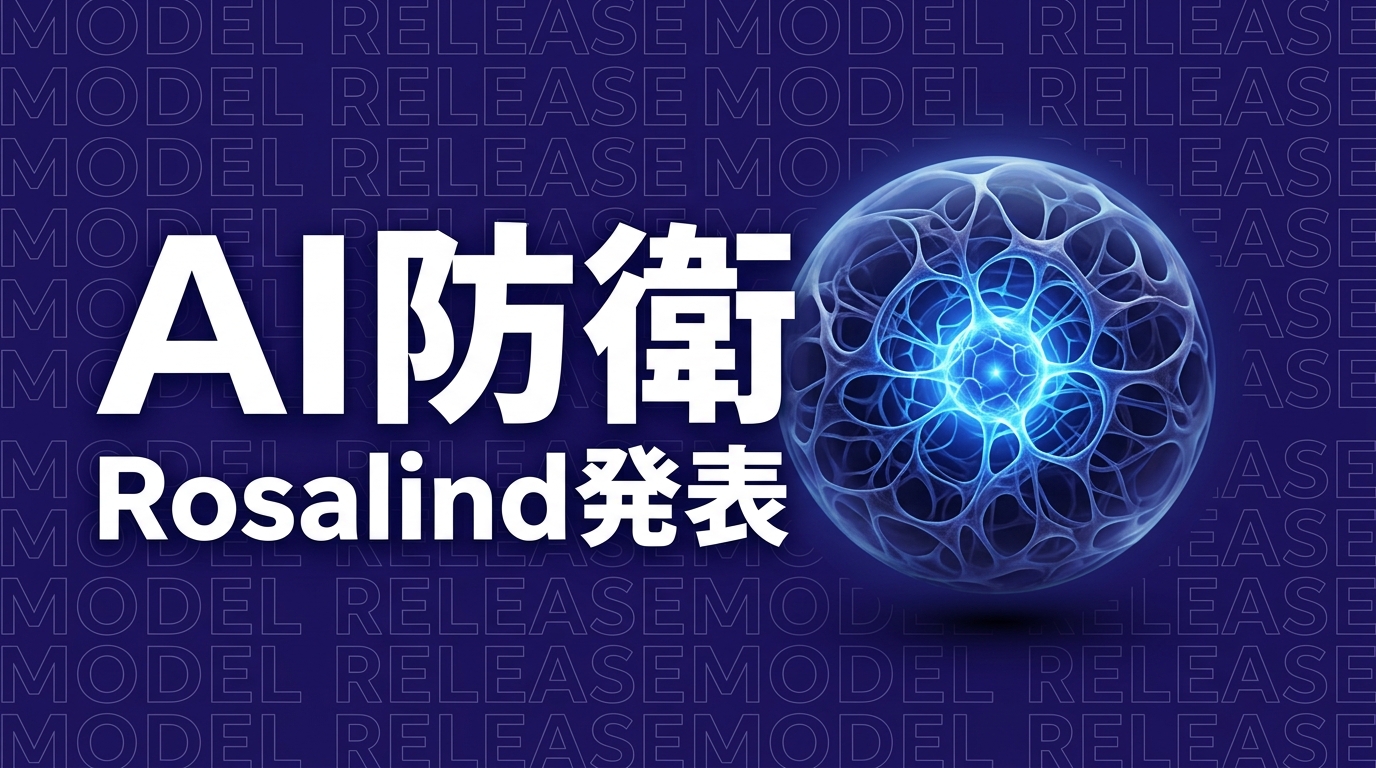 OpenAI「Rosalind Biodefense」発表｜企業が押さえる実務対応