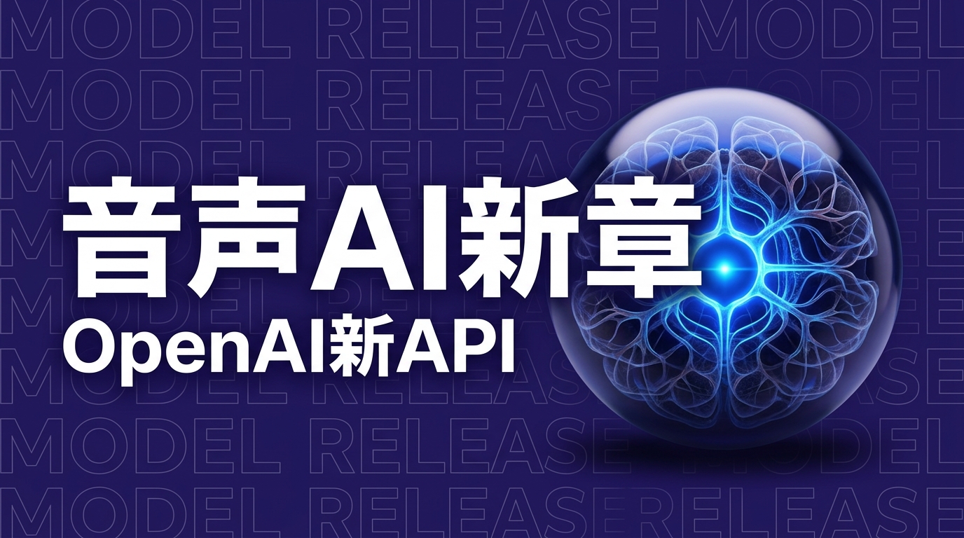 OpenAI音声API新モデル発表、企業活用の要点