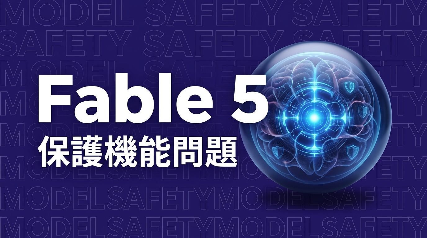 Claude Fable 5の保護機能問題｜企業が確認すべき影響