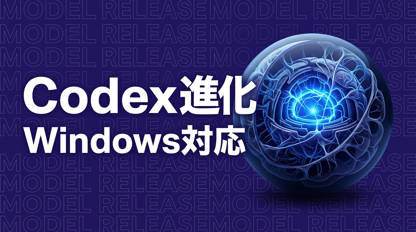 OpenAI CodexがWindows対応、企業のPC業務自動化は次段階へ