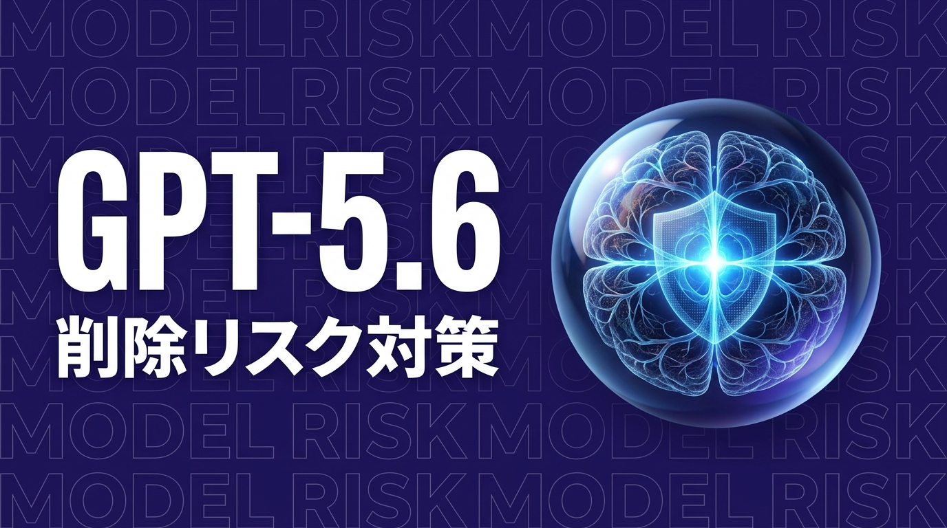 GPT-5.6 Solのファイル削除問題|企業が取るべき対策