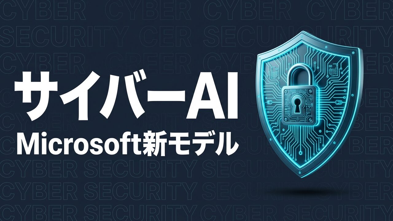 MAI-Cyber-1-Flash発表｜企業への影響