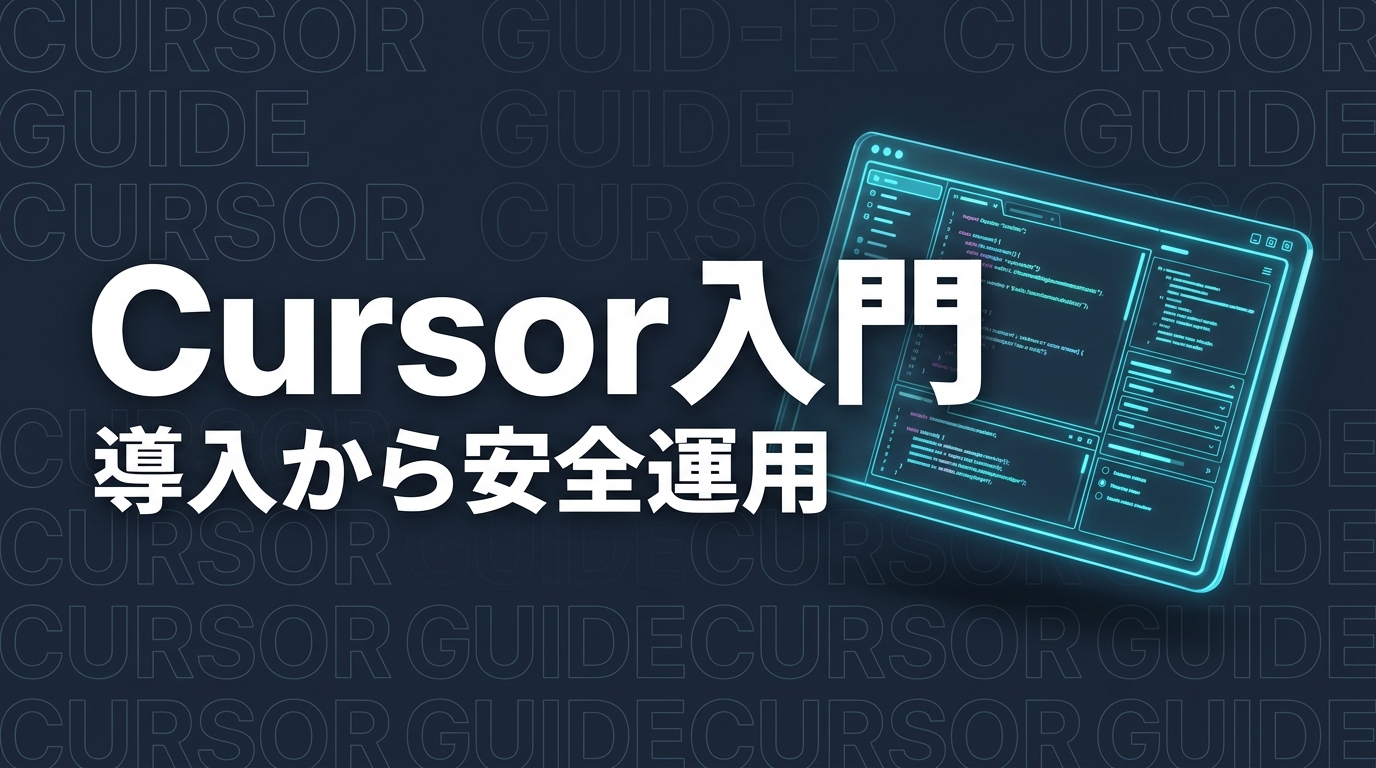 Cursor 使い方のイメージ画像