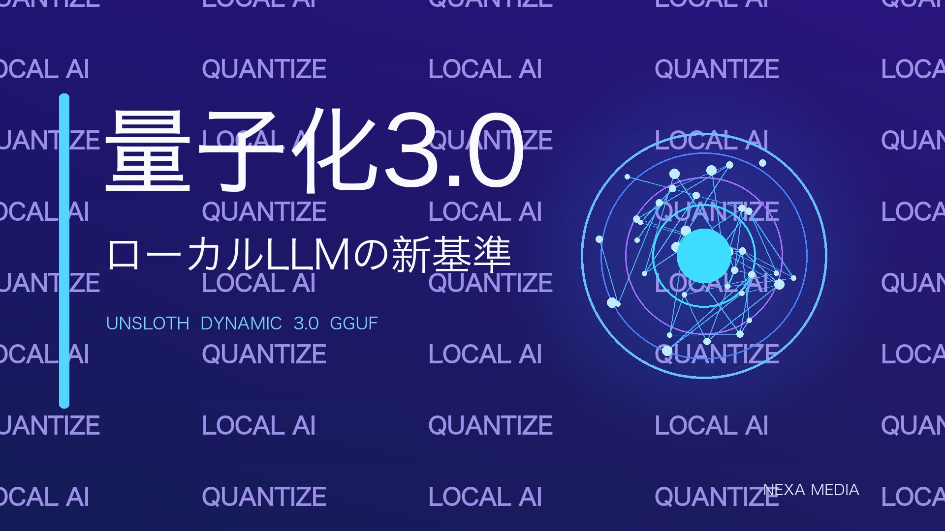 Unsloth Dynamic 3.0発表｜量子化の進化と企業活用