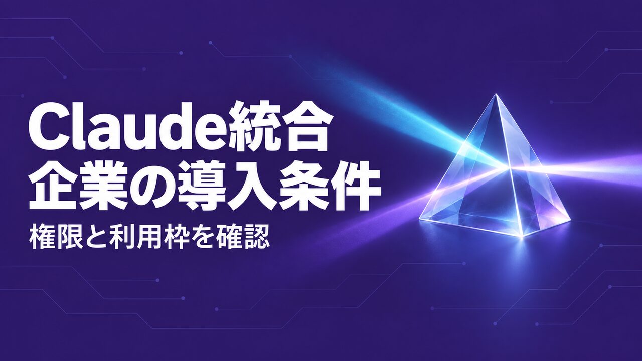 ClaudeとCowork統合、企業が確認する導入条件