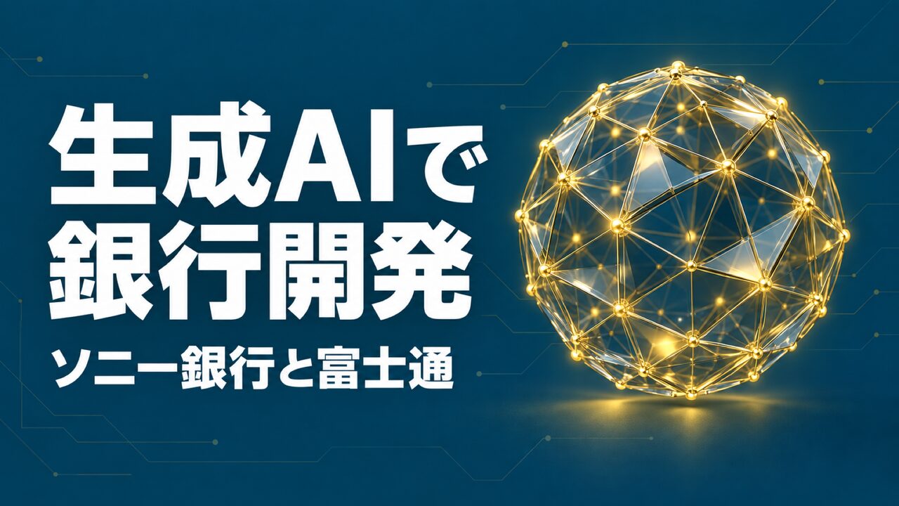ソニー銀行と富士通、生成AIで開発期間30％短縮
